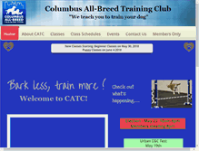 Tablet Screenshot of columbusallbreed.com